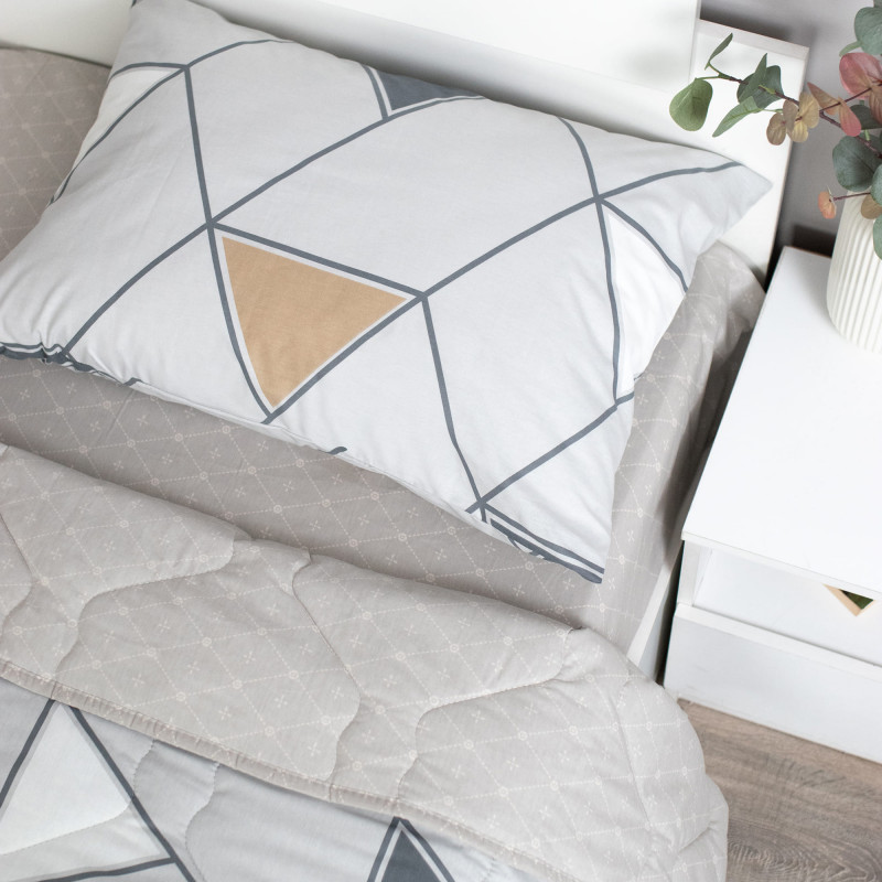 Набор летний Серафима евро, поплин (хлопок 100 %), наволочка (50х70)